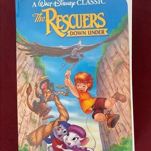 Disney Classic (1991) VHS: The Rescuers Down Under